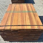 Ca. 357x Guyana Teak Planken Geschaafd, 21x145mm, lengte 336/70cm, 21/